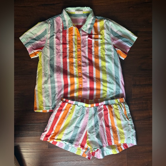 Atlantic Pacific x LAKE Sadie Shorts Set size small - Picture 3 of 7